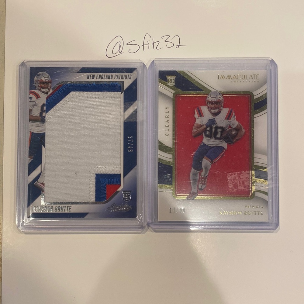 Kayshon Boutte Patch Pair